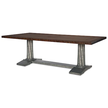 Kensington Dining Table with Inlay Top